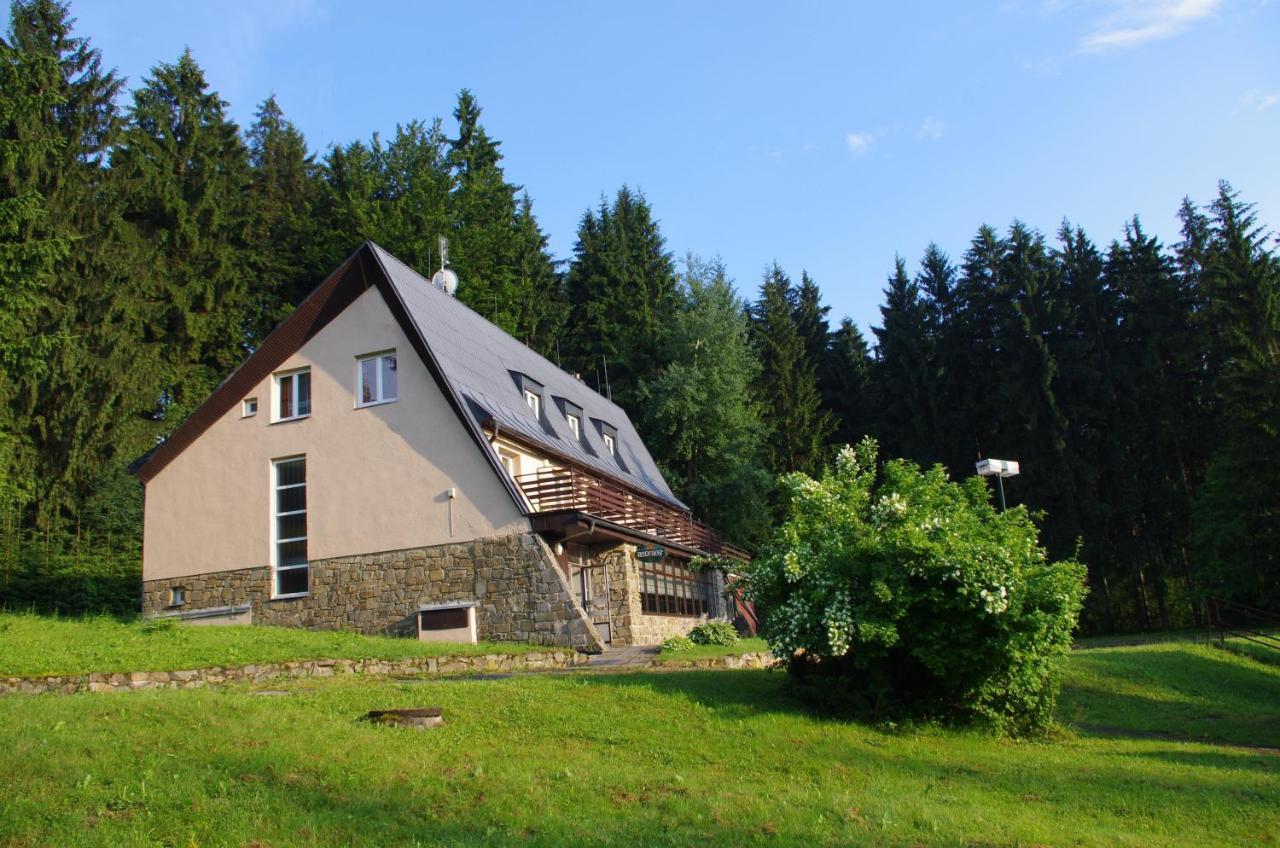 Penzion U Skřítků Horní Bečva Esterno foto